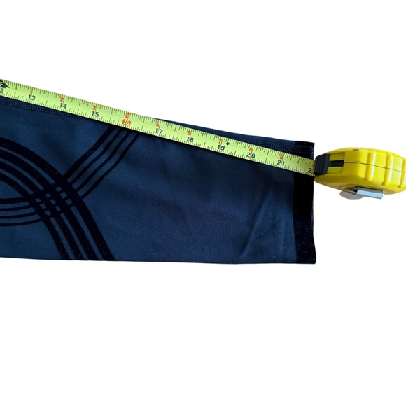 FANKA Black Geometric Sculptek Leggings Womens Size Small - Picture 4 of 6